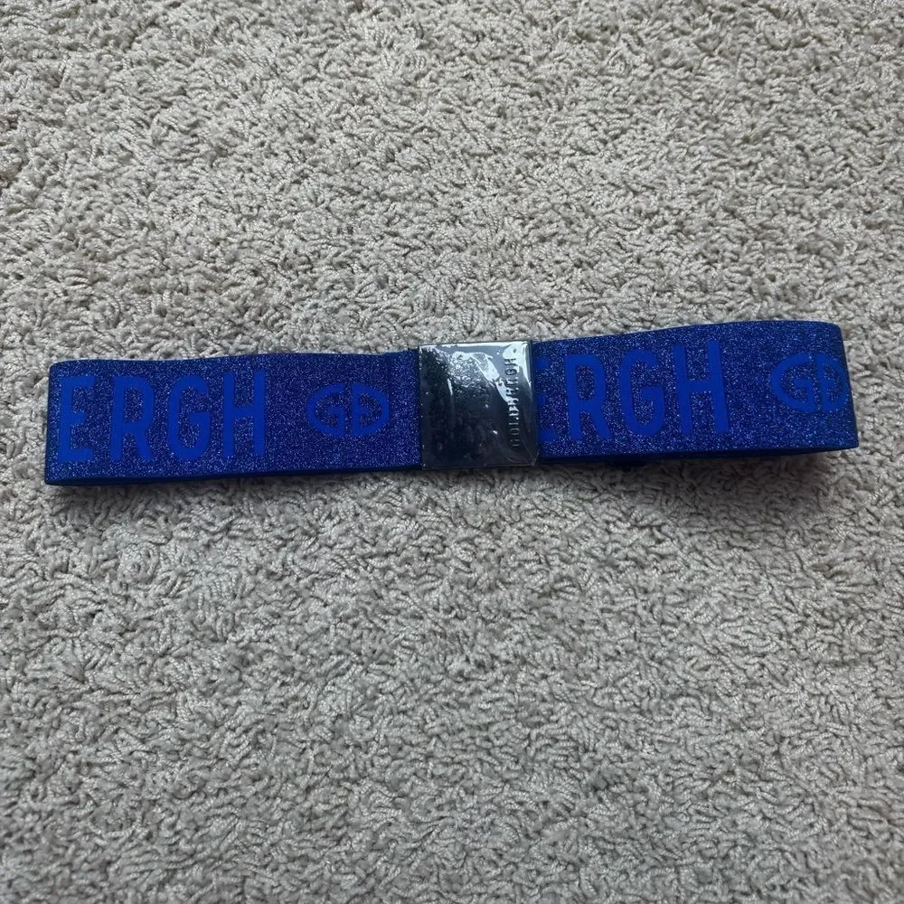 Goldbergh Ski Belt Logo Blue for Ski Pants, Jacket, and ski suits